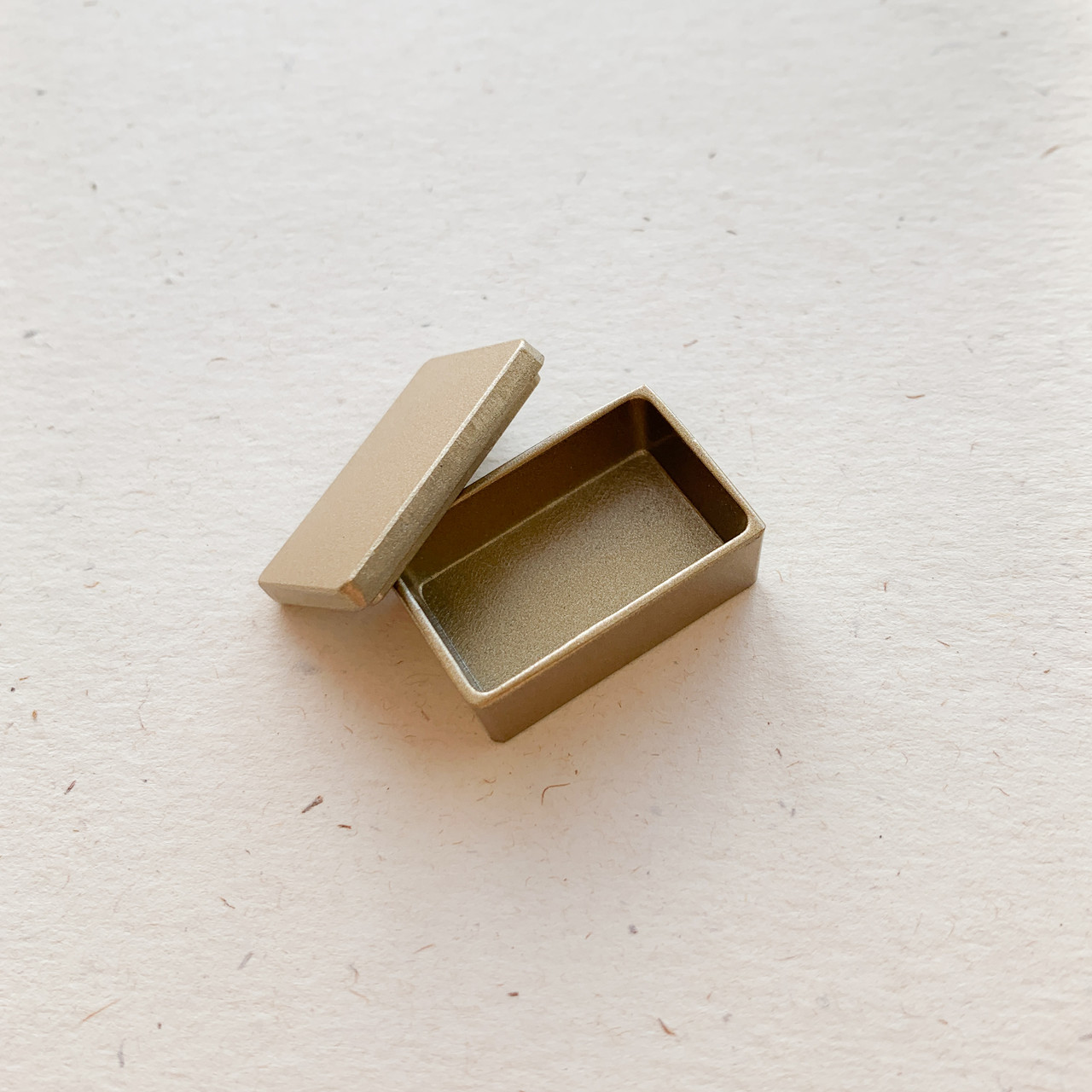 Мініатюра бокс для зберігання 2.8*1.9 см Золото, фото 1