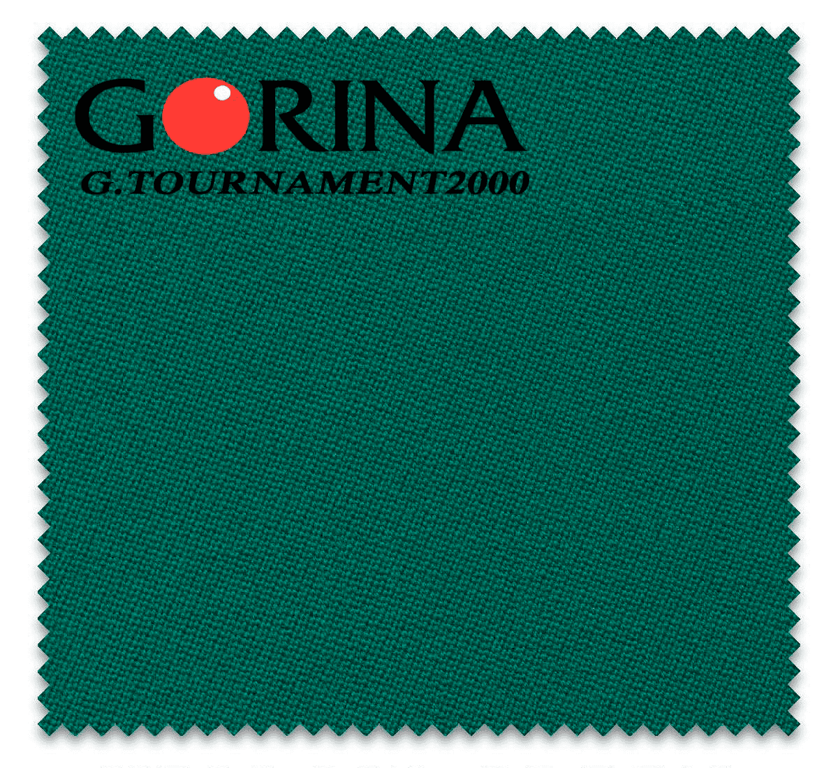 Сукно більярдне Gorina Granito Tournament 2000 197 см Yellow Green піраміда/пул, фото 1