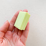 Мініатюра міні-бокс для їжі 4*1.5*3 см Салатовий, фото 2