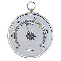 Гигрометр Moller 301306 (301306) с 95-мм циферблатом с нанесённой шкалой от 0% до 100%, настенный.