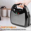 Бутербродниця сендвічниця мультипекар 8 в 1 800 Вт антипригарне покриття Sokany SK-B140-8, фото 5