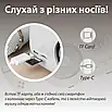 Колонка Bluetooth Platinum C-20 портативна з мікрофоном вологозахисту FM USB 5.0 для караоке, фото 6