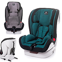 Автокрісло 9 місяців із системою Isofix для дитини 4BABY FLY-FIX Dark turkus, Крісло для машини дитяче 9-36 кг