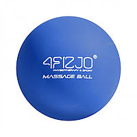 Массажный мяч 4FIZJO Lacrosse Ball 6.25 см 4FJ0320 Blue лучшая цена с быстрой доставкой по Украине