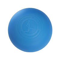 Массажный мячик EasyFit каучук 6.5 см синий лучшая цена с быстрой доставкой по Украине