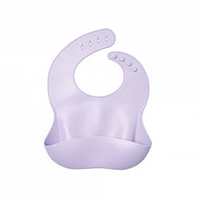 Слинявчик Twins силіконовий, лаванда