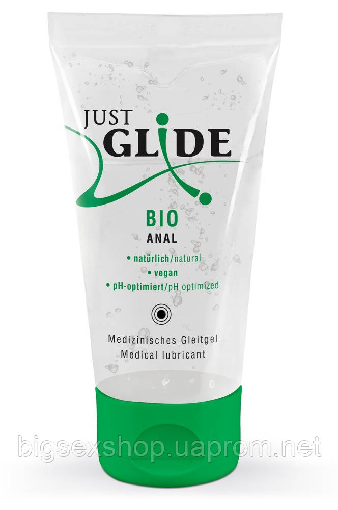 Лубрикант — Just Glide Bio Anal, 50 мл