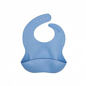 Слинявчик Twins силіконовий, блакитний