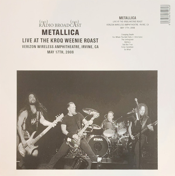 Metallica — Live At The Kroq Weenie Roast Irvine, California 2008 2023 Rb/EU Mint Вінілова пластинка