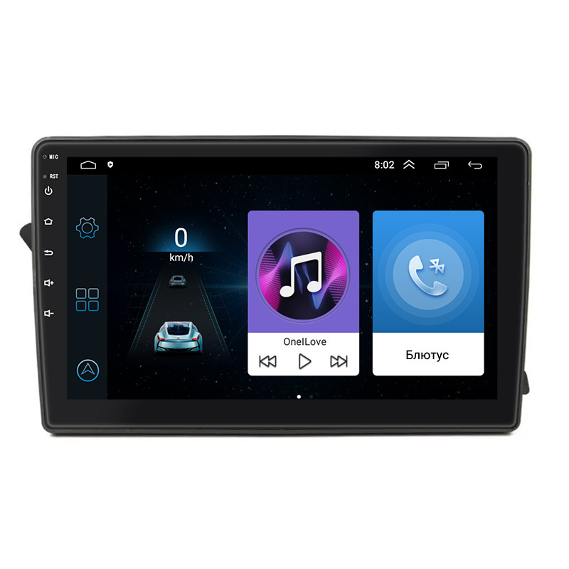 Штатна магнітола Lesko для Audi A4 IV (B8) Рестайлінг 2011-2015 екран 9" 1/16Gb Wi-Fi GPS Base-1шт