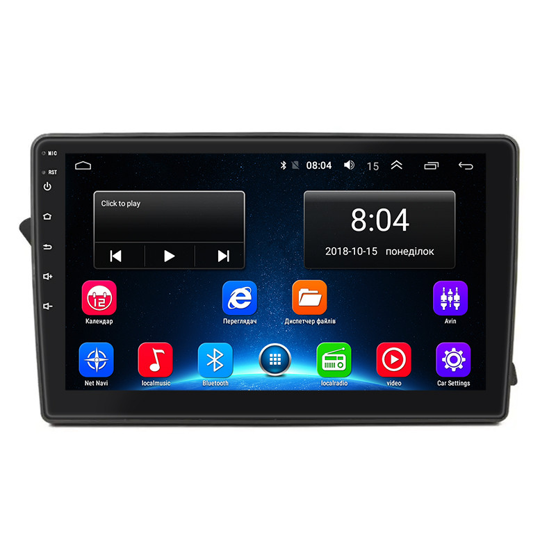 Штатна магнітола Lesko для Audi A4 allroad IV (B8) Рестайлінг 2011-2016 екран 10" 2/32Gb Wi-Fi GPS Base 4 шт.