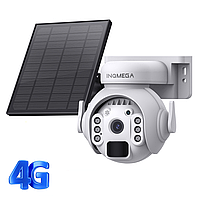 Внешняя поворотная камера видеонаблюдения с солнечной панелью INQMEGA 4G ST-515C-3M