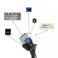Адаптер штатного підсилювача FEELDO Dodge Caliber 2009-2013 + CAN-BUS (7407) Калібер 5 шт., фото 2