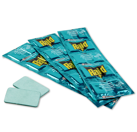 Пластины от комаров Raid Натуральный эвкалипт 10 шт (ID#2078215792 ...