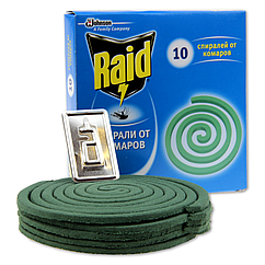 Спіралі від комарів Raid 10 шт