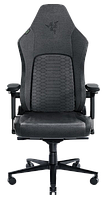 Геймерське крісло тканинне комп'ютерне ігрове офісне розкладне чорного кольору Iskur V2 Fabrick Razer
