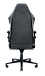 Геймерське крісло тканинне комп'ютерне ігрове офісне розкладне чорного кольору Iskur V2 Fabrick Razer, фото 2