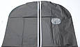 Чохол для одягу 60х100 см водонепроникний, чорний, фото 2