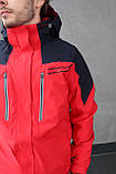 Чоловіча зимова куртка оригінальна Volkl термокуртка гірськолижна червона, фото 4