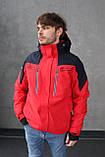 Чоловіча зимова куртка оригінальна Volkl термокуртка гірськолижна червона, фото 2