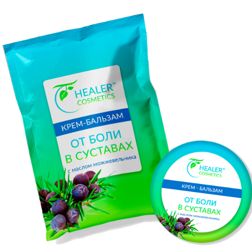 Крем бальзам Від болю в суглобах при артриті, остеохондрозі, радикуліті, ревматизмі, ударах, набряках 10 г, фото 1