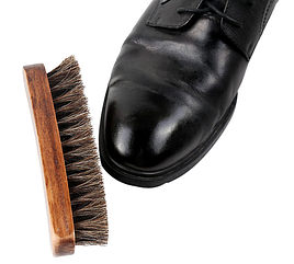 Щітка для взуття Horsehaire 12 см натуральний ворс