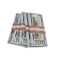 Сувенирные деньги 100 $ Доллар 80 шт Нового образца