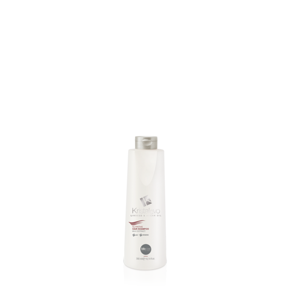 Шампунь живильний для волосся BBCos Kristal Evo 300 мл, фото 1