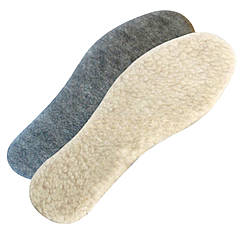 Устілки повстяні з овчиною WoolStride 45 (29.0 см) двошарові