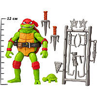 Фігурка Черепашки-ніндзя Рафаель 12 см Teenage Mutant Ninja Turtles Mutant Mayhem 4.6” Raphael TMNT Оригінал