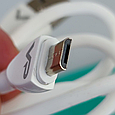 Кабель Micro USB "Veron MV08" 1м силіконовий дріт, білий, фото 5