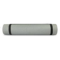 Коврик для фитнеса Stein PVC /серый / 183x61x0.6 см лучшая цена с быстрой доставкой по Украине