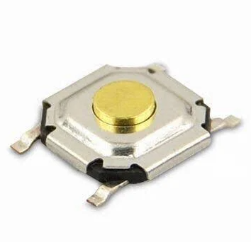 Кнопка тактова 5.2x5.2x3мм 4pin SMD