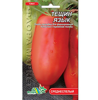 Томат Тещин язык, красная перцевидная сливка среднеспелый, индетерминантный, семена 0.1 г