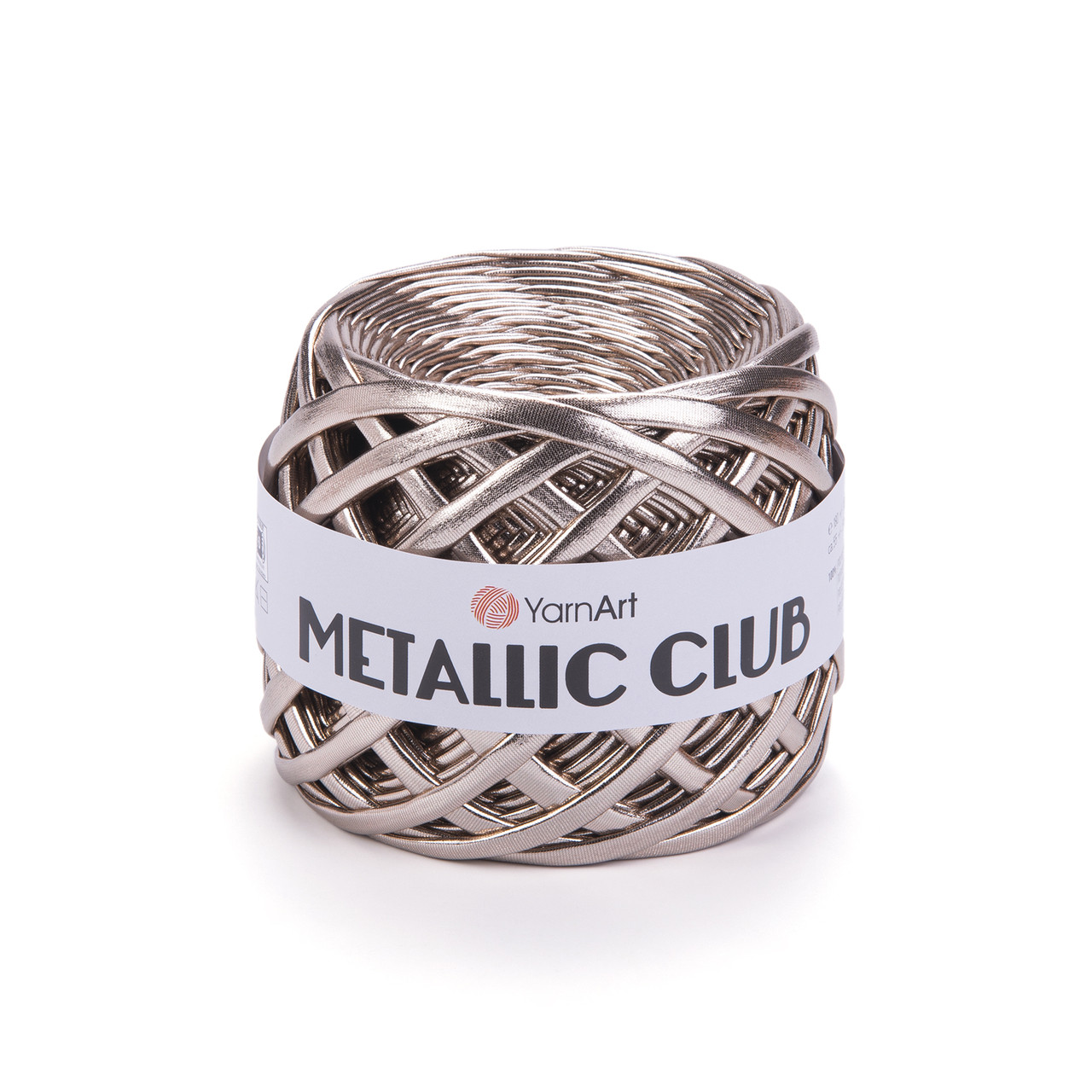 Пряжа трикотажна YarnArt Metallic Club, Бежевий №8103, (ЯрнАрт Металік Клаб) 180гр., 55м.
