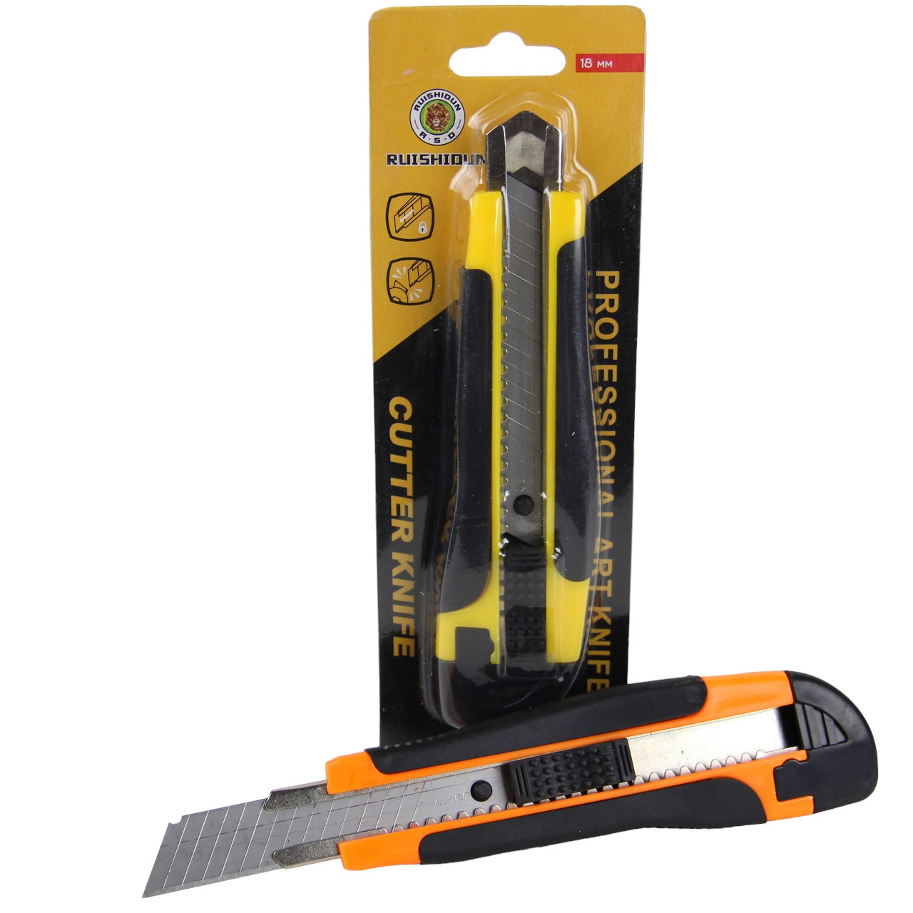Ніж канцелярський Professional Art Knife з лезом 18 мм, фото 1