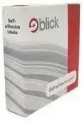 Білі круглі етикетки Blick 24 мм. (960 шт.)