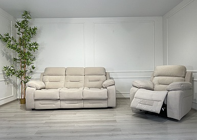 Супер комфортний комплект диван-ліжко +2 реклайнера  JOSS 215x100x100 см Френк-Т