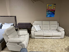 Супер комфортний комплект диван-ліжко +2 реклайнера  JOSS 215x100x100 см Френк-Т, фото 2