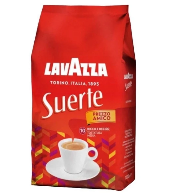 Кава Lavazza Suerte в зернах 1 кг