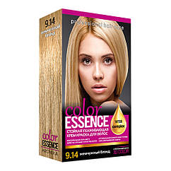 Крем-краска для волосся стійка, тон Перлинний блонд 9.14 Color Esence