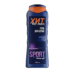 Гель для душу Активний догляд для чоловіків SPORT Хіт Aromat 400 мл