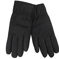 Рукавички чоловічі сенсорні замша з плащівкою на хутрі осінь-зима розмір XL