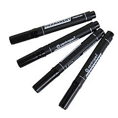Маркер перманентний спиртової Centropen товстий чорний