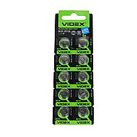 Батарейка таблетка Videx для часов LR1130 / AG10 литиевая