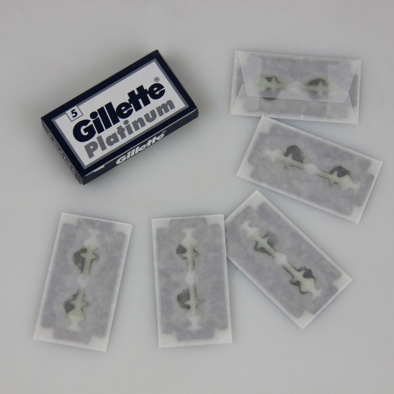 Леза для гоління Gillette Rubie 5 шт з нержавіючої сталі, фото 1