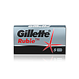 Леза для гоління Gillette Rubie 5 шт з нержавіючої сталі, фото 7
