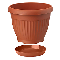 Горщик із підставкою Дона 65 см теракот