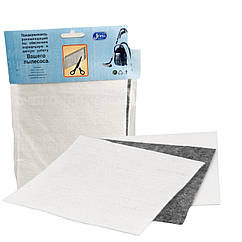 Комплект фільтрів для пилососа універсальний 17х20см 3шт