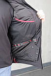 Чоловіча зимова куртка чорна оригінальна WHS гірськолижна термокурка, фото 6